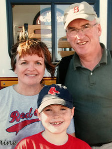 Julie Rick and Colin Nally last family photo