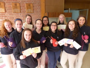 Bishop Fenwick High School Healing Hearts Club supports patients at the Kaplan Family Hospice House